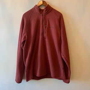 EUC XLT men’s Eddie Bauer pullover quarter zip